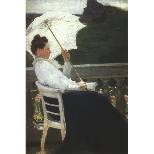 Ilya Repin, Portrait Of The Writer N.B. Nordman Severova Ilya Repin, Portrait Of The Writer N.B. Nordman Severova