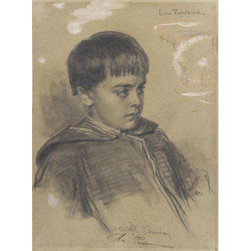 Ilya Repin, Portrait Of Vasia Tarnovski Ilya Repin, Portrait Of Vasia Tarnovski