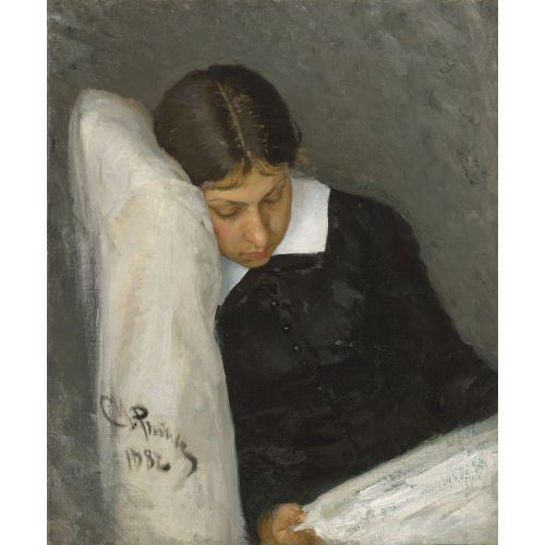 Ilya Repin, Portrait Of Vera Repina II Ilya Repin, Portrait Of Vera Repina II