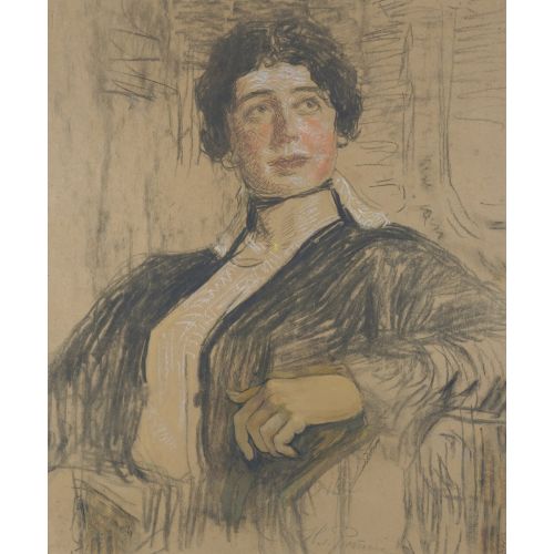 Ilya Repin, Portrait Of Veronika Abegg Werefkin Ilya Repin, Portrait Of Veronika Abegg Werefkin