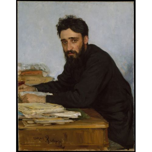 Ilya Repin, Portrait Of Vsevolod Mikhailovich Garshin Ilya Repin, Portrait Of Vsevolod Mikhailovich Garshin