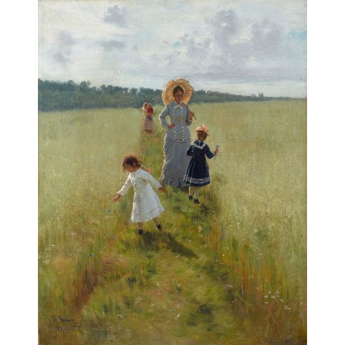Ilya Repin, At The Boundary Ilya Repin, At The Boundary