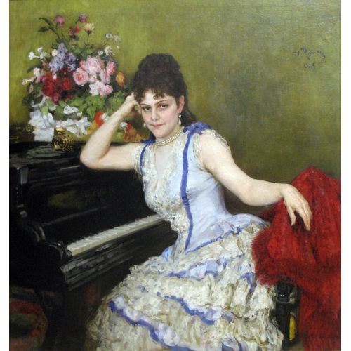 Ilya Repin, Portrait S I Menter Ilya Repin, Portrait S I Menter
