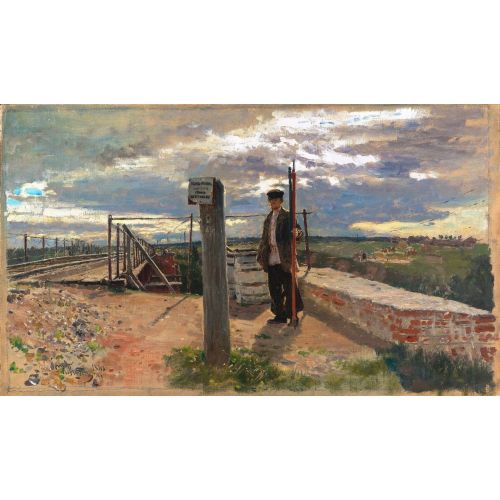 Ilya Repin, Railway Guard Ilya Repin, Railway Guard