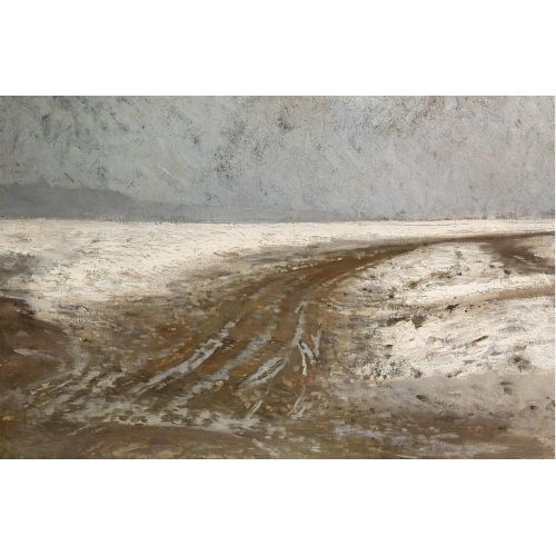 Ilya Repin, Road In Winter Ilya Repin, Road In Winter