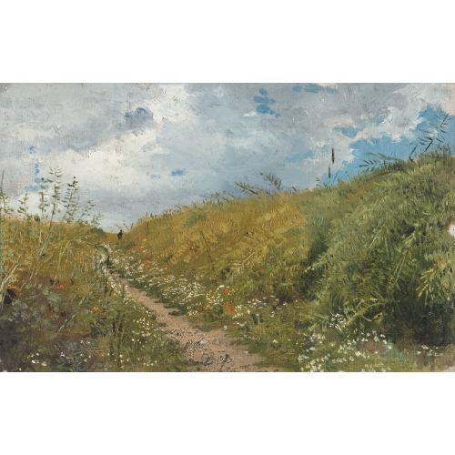 Ilya Repin, Road Through A Dell Ilya Repin, Road Through A Dell