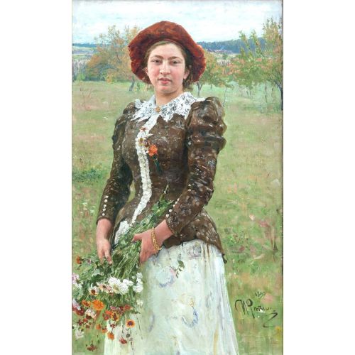 Ilya Repin, Portrait Of Vera Repina Ilya Repin, Portrait Of Vera Repina