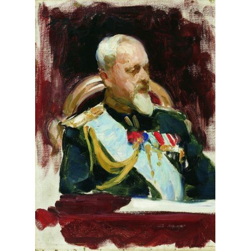 Ilya Repin, Sketch For The Painting Ceremonial Meeting Of The State Council On May 7 Ilya Repin, Sketch For The Painting Ceremonial Meeting Of The State Council On May 7