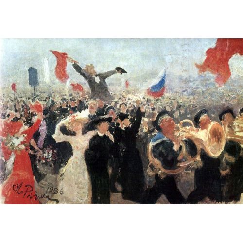 Ilya Repin, Someone In The Crowd Ilya Repin, Someone In The Crowd