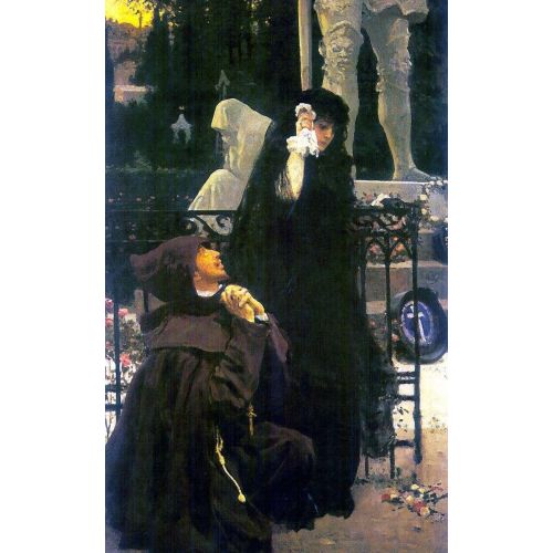 Ilya Repin, Stone Guest, Don Juan And Donna Anna Ilya Repin, Stone Guest, Don Juan And Donna Anna