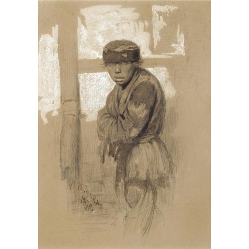 Ilya Repin, Street Urchin Ilya Repin, Street Urchin