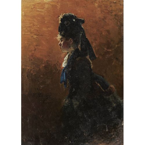 Ilya Repin, Study For A Parisian Cafe Ilya Repin, Study For A Parisian Cafe