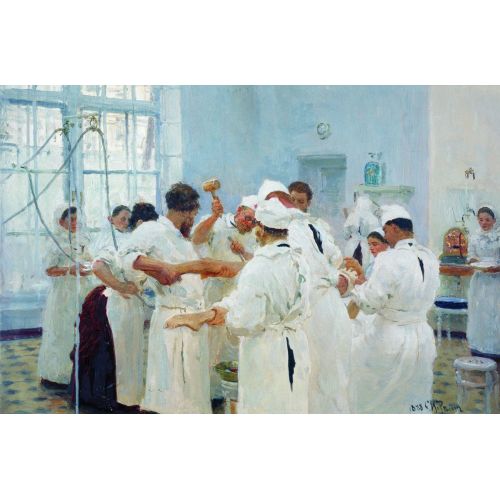 İlya Repin, Ameliyathanede Cerrah E. Pavlov İlya Repin, Ameliyathanede Cerrah E. Pavlov