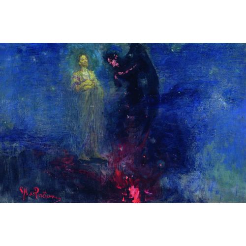 Ilya Repin, Temptation Of Christ 3 Ilya Repin, Temptation Of Christ 3