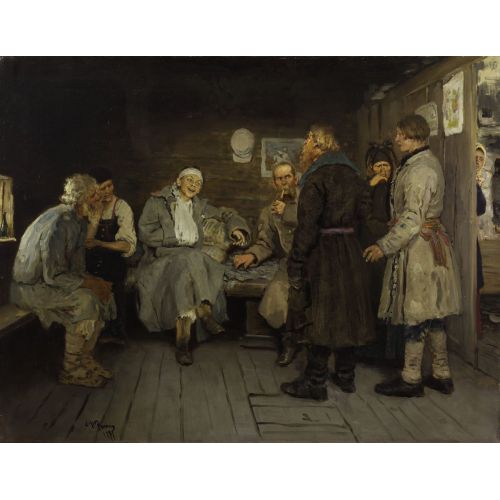 Ilya Repin, The Revolutionary Meeting Ilya Repin, The Revolutionary Meeting