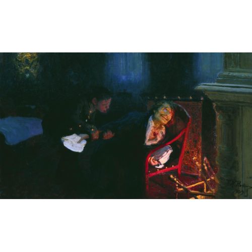 Ilya Repin, The Self Immolation Of Gogol Ilya Repin, The Self Immolation Of Gogol