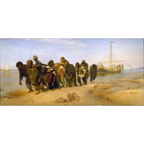 Ilya Repin, Barge Haulers On The Volga Ilya Repin, Barge Haulers On The Volga