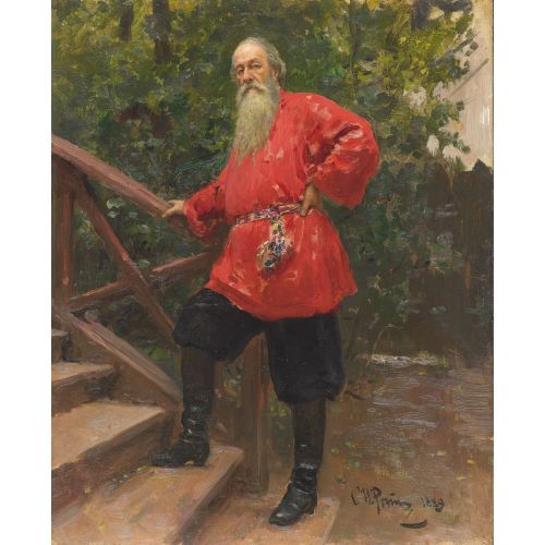 Ilya Repin, Vladimir Stasov Ilya Repin, Vladimir Stasov