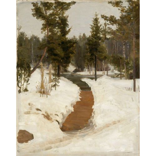 Ilya Repin, Winter Landscape Ilya Repin, Winter Landscape