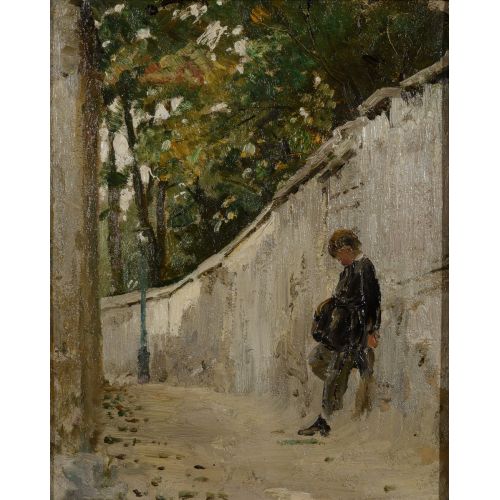 İlya Repin, Bahçe Duvarındaki Çocuk İlya Repin, Bahçe Duvarındaki Çocuk