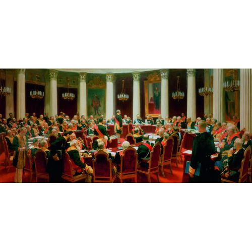 Ilya Repin, Ceremonial Meeting Of The State Council On May 7, 1901 Ilya Repin, Ceremonial Meeting Of The State Council On May 7, 1901
