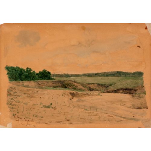 Ilya Repin, Chuguev Landscape Ilya Repin, Chuguev Landscape