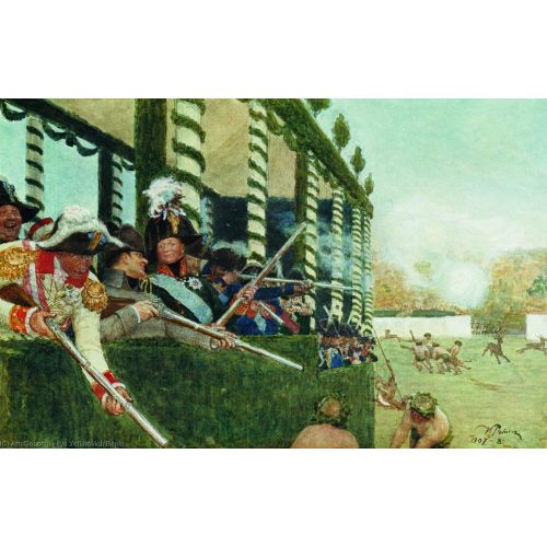 Ilya Repin, Emperor Alexander I And Emperor Napoleon