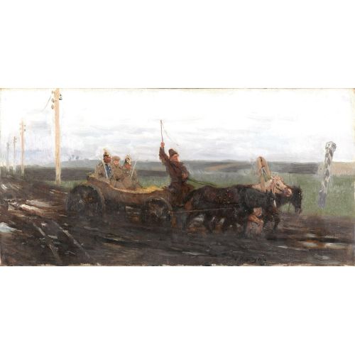 Ilya Repin, Escort Muddy Road Ilya Repin, Escort Muddy Road
