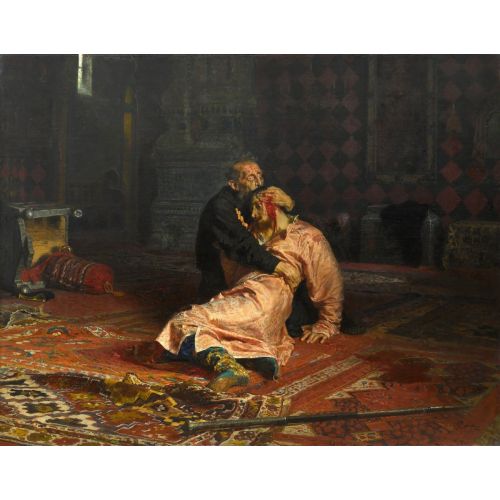 Ilya Repin, Ivan The Terrible And His Son Ivan On November 16th