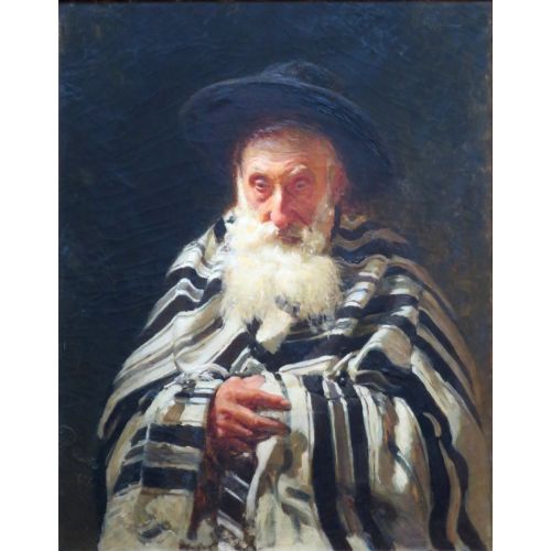 Ilya Repin, Jew On A Prayer