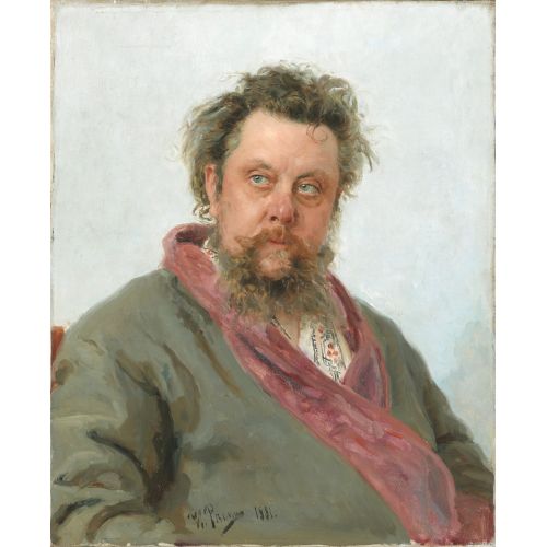 Ilya Repin, Modest Musorgski Ilya Repin, Modest Musorgski