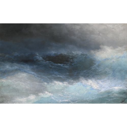 Ivan Aivazovsky, Stormy Sea Ivan Aivazovsky, Stormy Sea