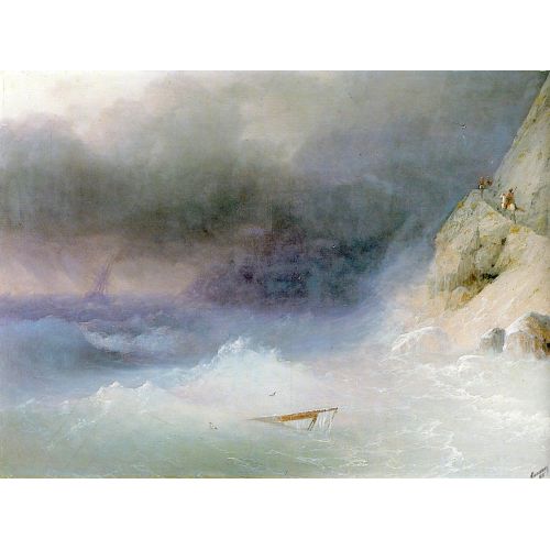 Ivan Aivazovsky, Batık Gemi
