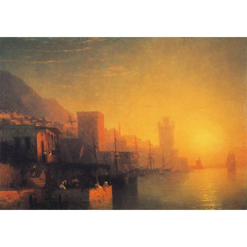 Ivan Aivazovsky, The Island Of Rhodes