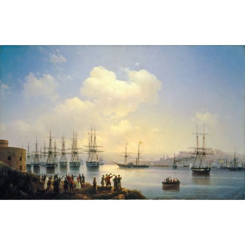 Ivan Aivazovsky, The Russian Squadron On The Sebastopol Roads