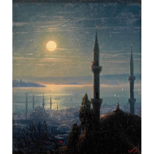 Ivan Aivazovsky, View Of Constantinople Ivan Aivazovsky, View Of Constantinople