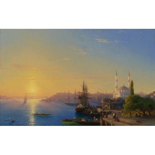 Ivan Aivazovsky, View Of Constantinople And The Bosphorus Ivan Aivazovsky, View Of Constantinople And The Bosphorus