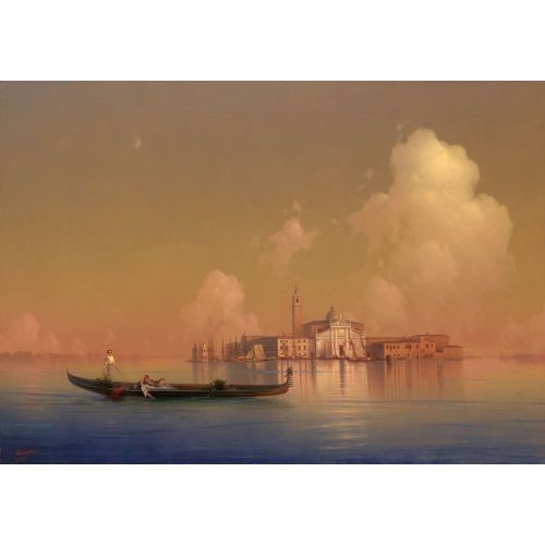 Ivan Aivazovsky, View Of Venice San Giorgio Maggiore