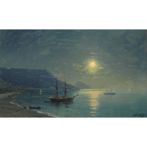 Ivan Aivazovsky, Akşam Crimea