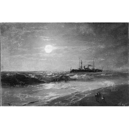 Ivan Aivazovsky, Ship By Moonlight Ivan Aivazovsky, Ship By Moonlight