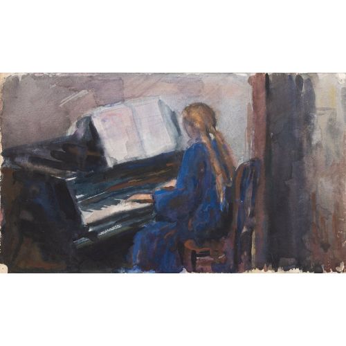 Ivan Kliun, Piyano Çalan Kız Süprematizm Ivan Kliun, Piyano Çalan Kız Süprematizm Sanat Akımları