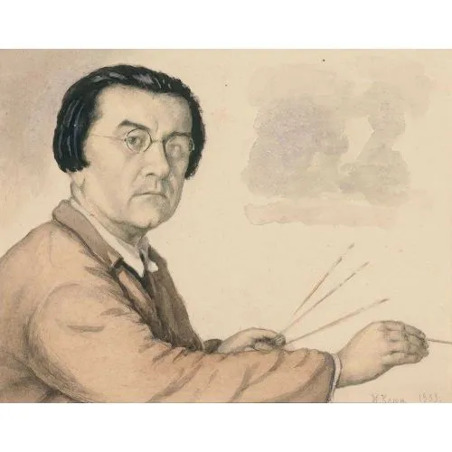 Ivan Kliun, Kazimir Maleviç Portresi, 1933 Süprematizm Ivan Kliun, Kazimir Maleviç Portresi, 1933 Süprematizm Sanat Akımları