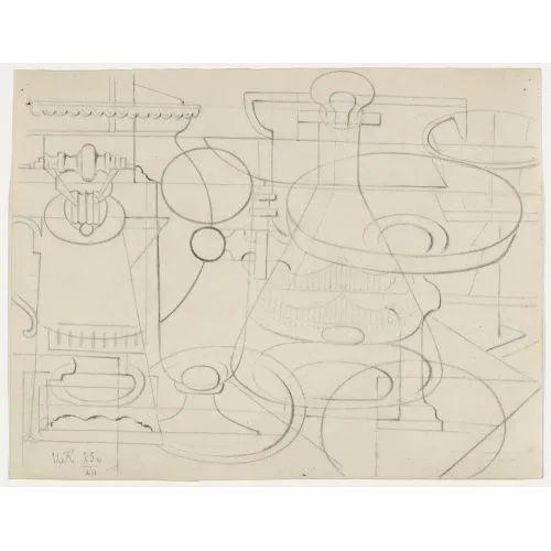 Ivan Kliun, Natürmort 1925 Süprematizm Ivan Kliun, Natürmort 1925 Süprematizm Sanat Akımları