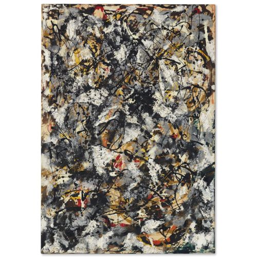 Jackson Pollock, Composition With Red Strokes
