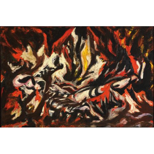 Jackson Pollock, Flame