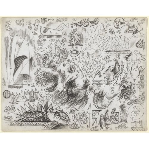 Jackson Pollock, A Skecth