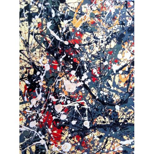 Jackson Pollock, Number 8 Abstract Expressionism Jackson Pollock Number 8 Abstract Expressionism Art Movements Canvas, Drawing Paper Prints, Reproduction Oil Painting and High