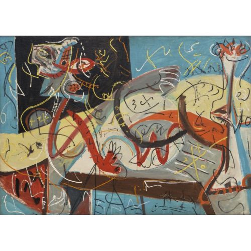Jackson Pollock, Stenographic Figure Abstract Expressionism Jackson Pollock Stenographic Figure Abstract Expressionism Art Movements Canvas, Drawing Paper Prints, Reproduction Oil Painting