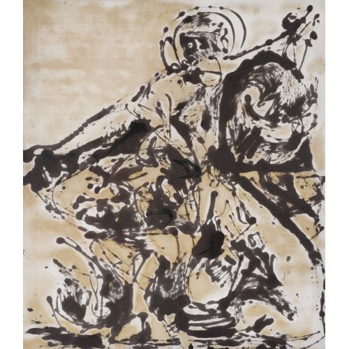 Jackson Pollock, Black And White Painting III