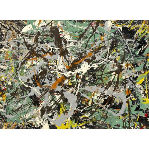 Jackson Pollock, İsimsiz Yeşil Gümüş